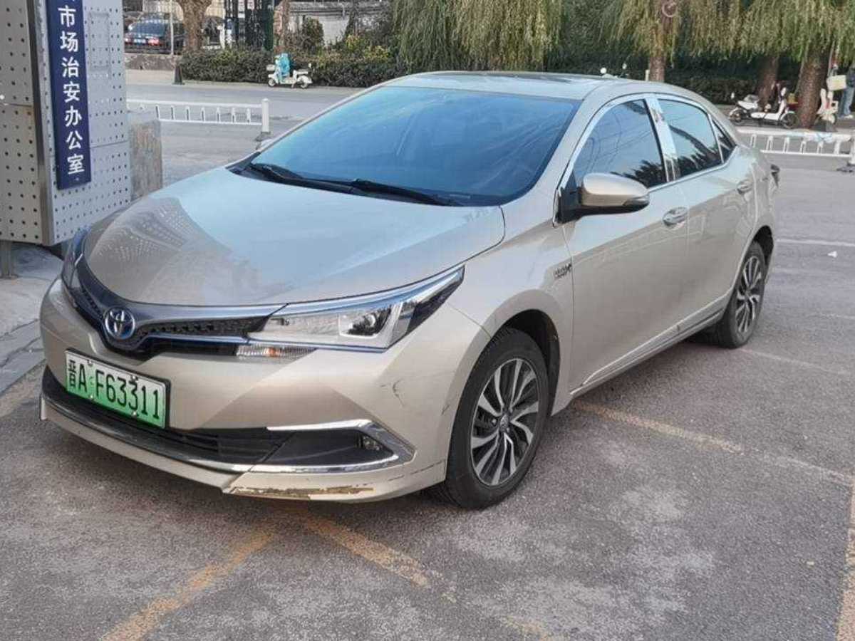 豐田 卡羅拉  2017款 改款雙擎 1.8L E-CVT領(lǐng)先版圖片