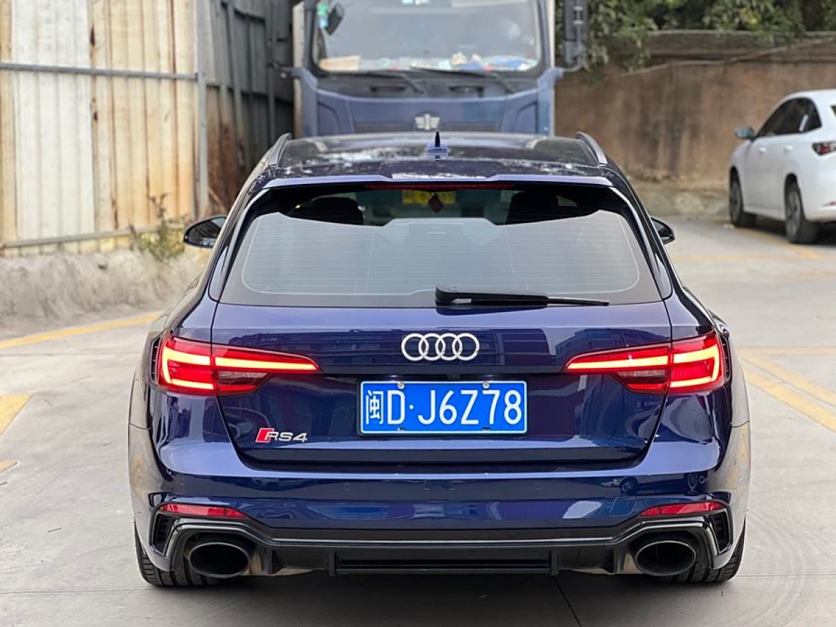 2019年6月奧迪 奧迪RS 4  2019款 RS 4 2.9T Avant