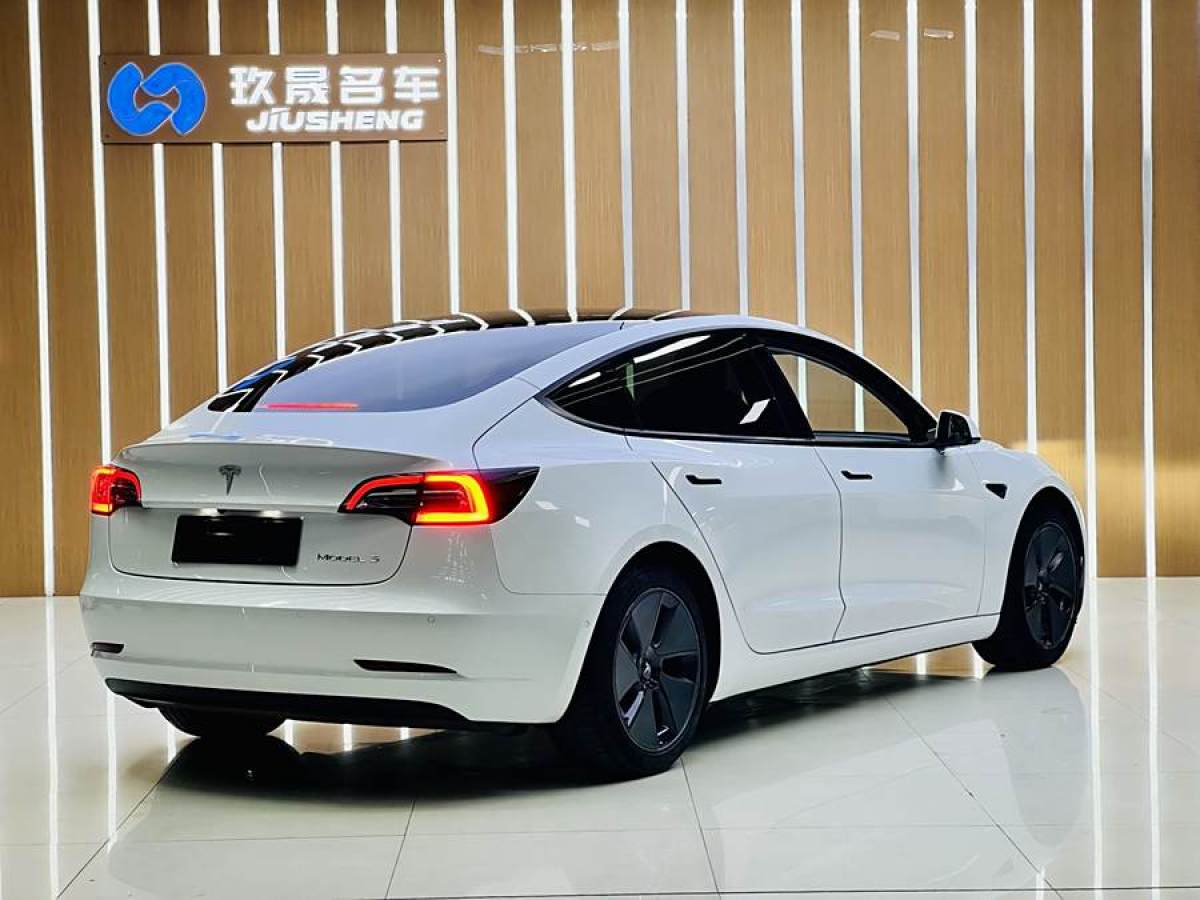 特斯拉 Model 3  2021款 改款 標(biāo)準(zhǔn)續(xù)航后驅(qū)升級版圖片