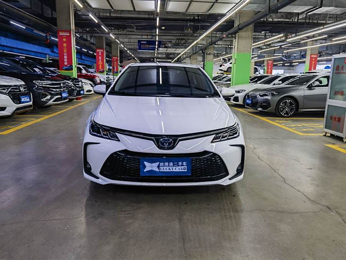 豐田 卡羅拉  2023款 1.8L 智能電混雙擎 精英版圖片