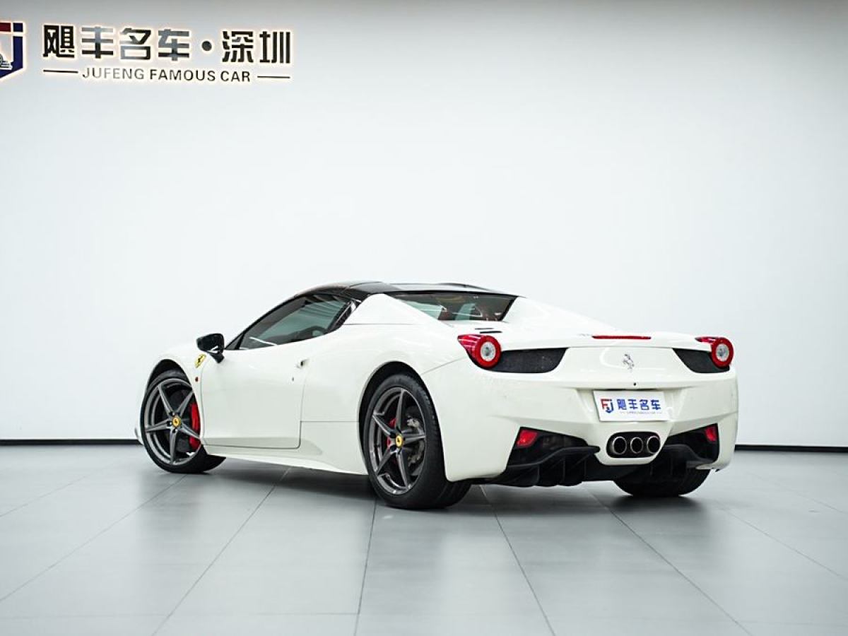 2014年6月法拉利 458  2013款 4.5L Spider