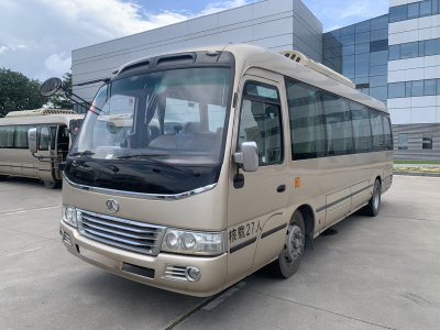  粵牌有公告27座江鈴晶馬寧德時代純電旅游車 圖片