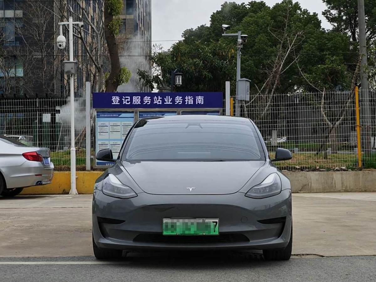 特斯拉 Model 3  2021款 改款 標(biāo)準(zhǔn)續(xù)航后驅(qū)升級版圖片