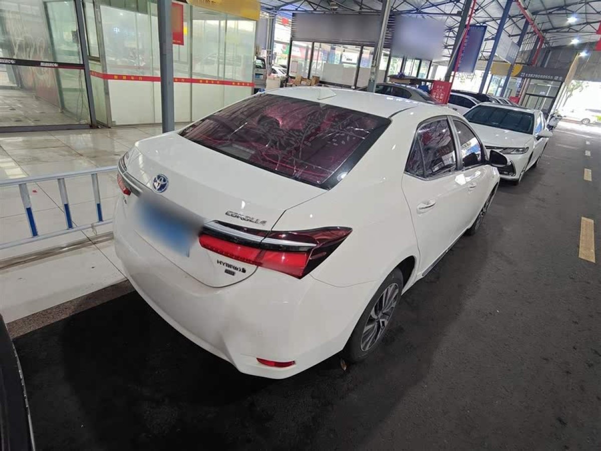 豐田 卡羅拉  2017款 改款雙擎 1.8L E-CVT精英版圖片