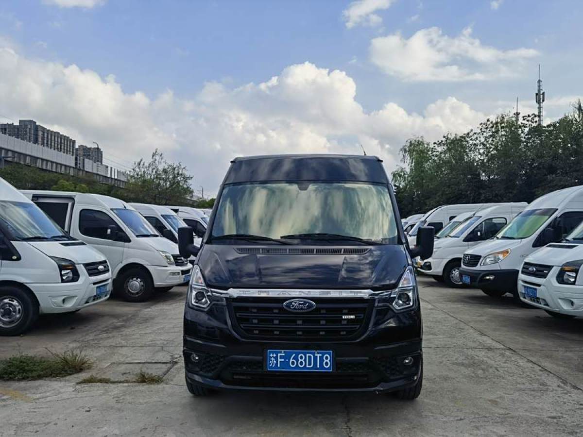 福特 新世代全順  2021款 2.2T手動(dòng)物流車(chē)Pro長(zhǎng)軸7座中頂國(guó)VI圖片