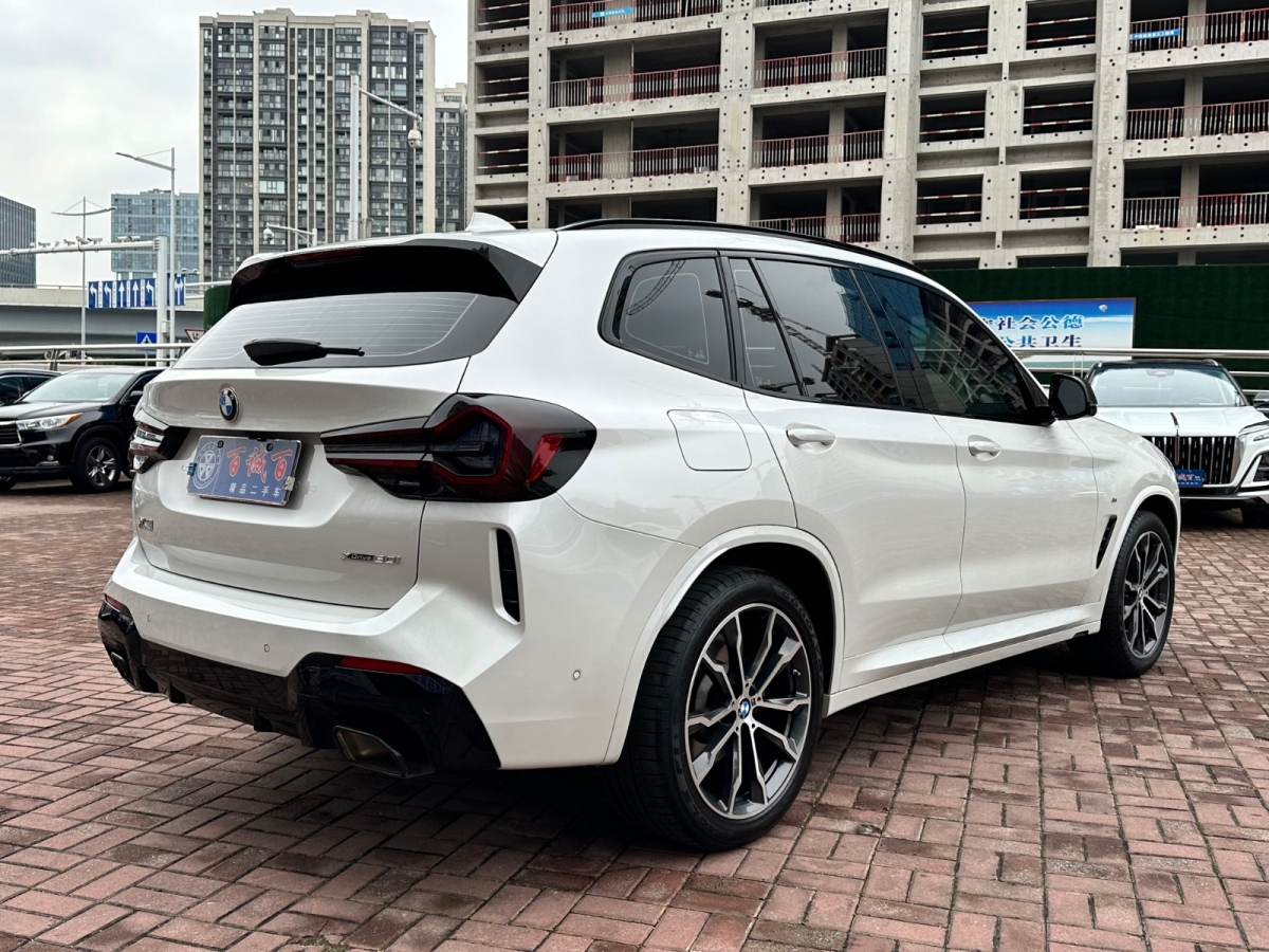 寶馬 寶馬X3  2022款 改款二 xDrive30i 領(lǐng)先型 M曜夜套裝圖片