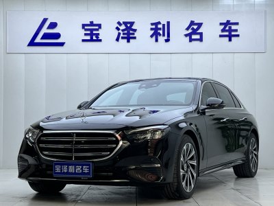 2024年1月 奔馳 奔馳E級(jí) E 300 L 豪華型圖片