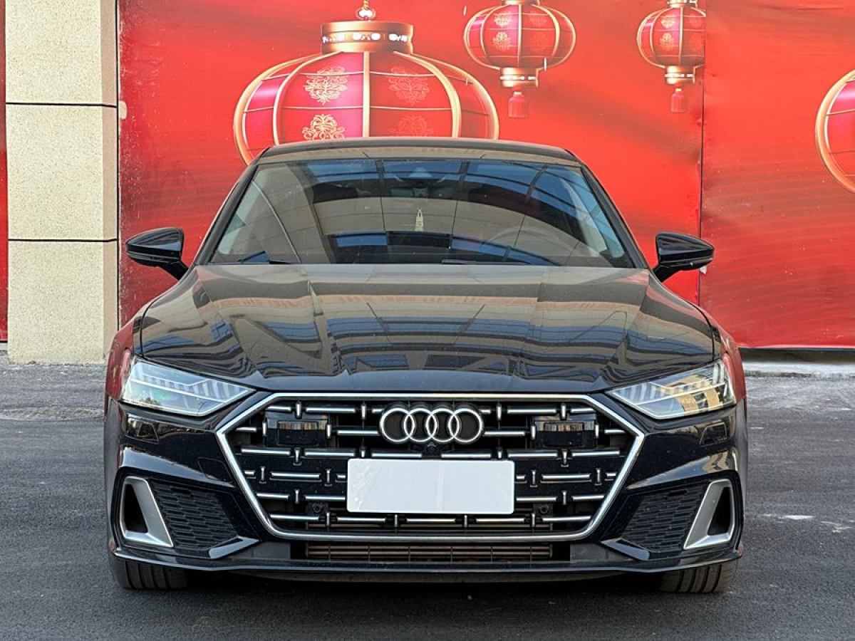 奧迪 奧迪A7L  2024款 45TFSI S-line 筑夢型 流晶套裝圖片