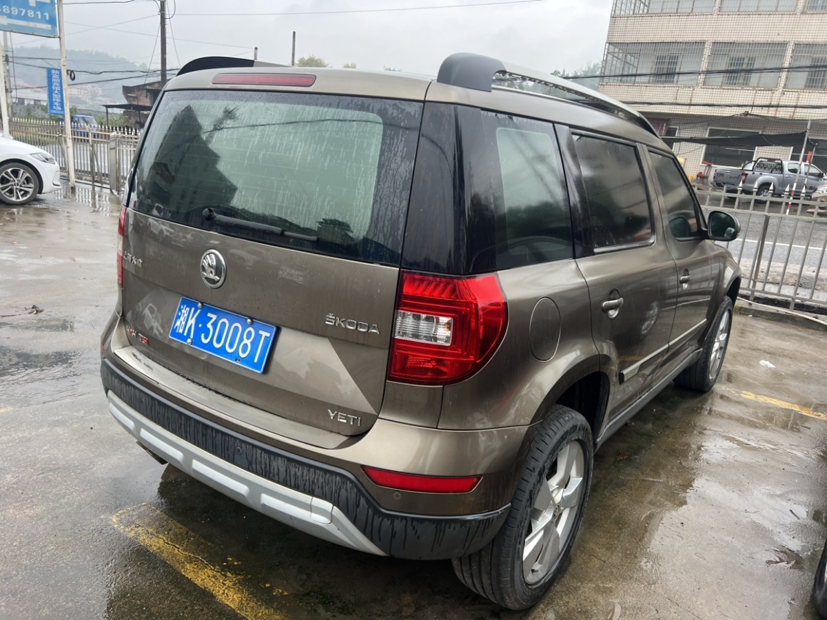 斯柯達(dá) Yeti  2014款 1.8TSI DSG極地版圖片