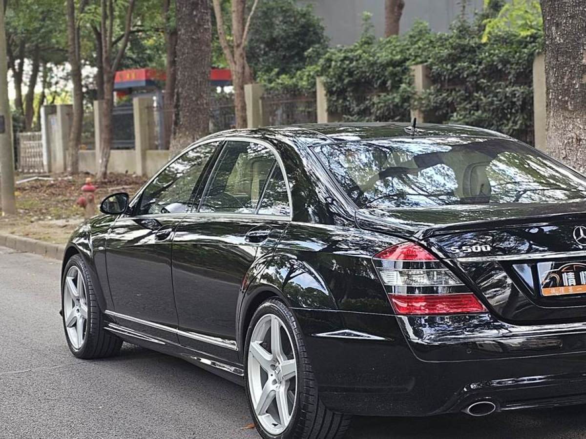 2007年12月奔馳 奔馳S級  2008款 S 500 L