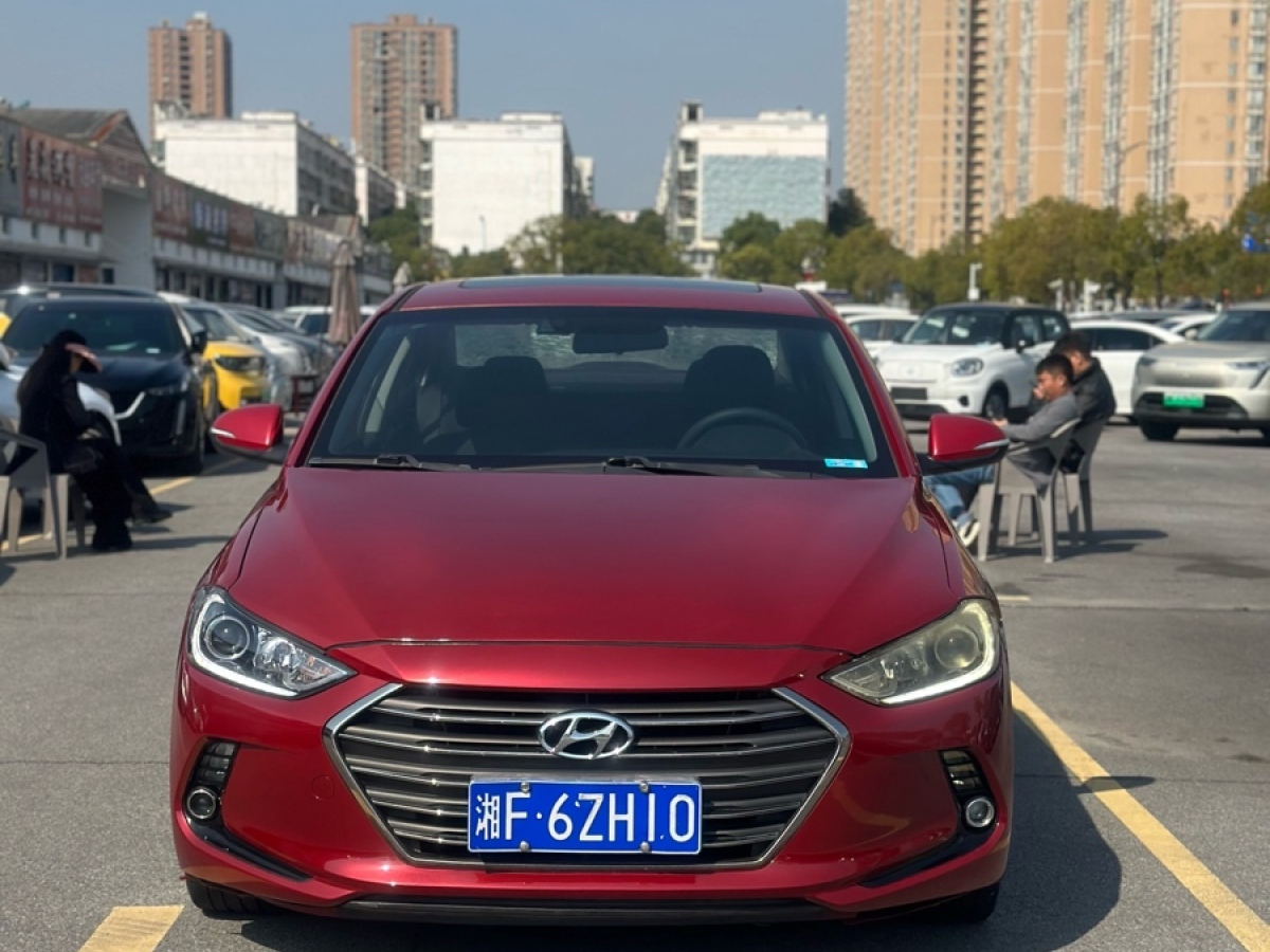 2017年1月現(xiàn)代 領(lǐng)動  2016款 1.6L 自動智炫?精英型