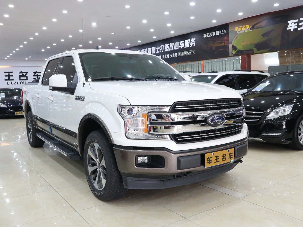 福特 F-150  2017款 F-150 SuperCab 3.5T 375hp 四驅(qū) 6.5-ft LARIAT圖片