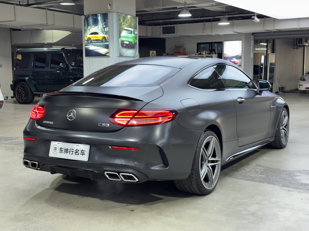 奔馳 奔馳C級AMG  2021款 AMG C 63 轎跑車圖片