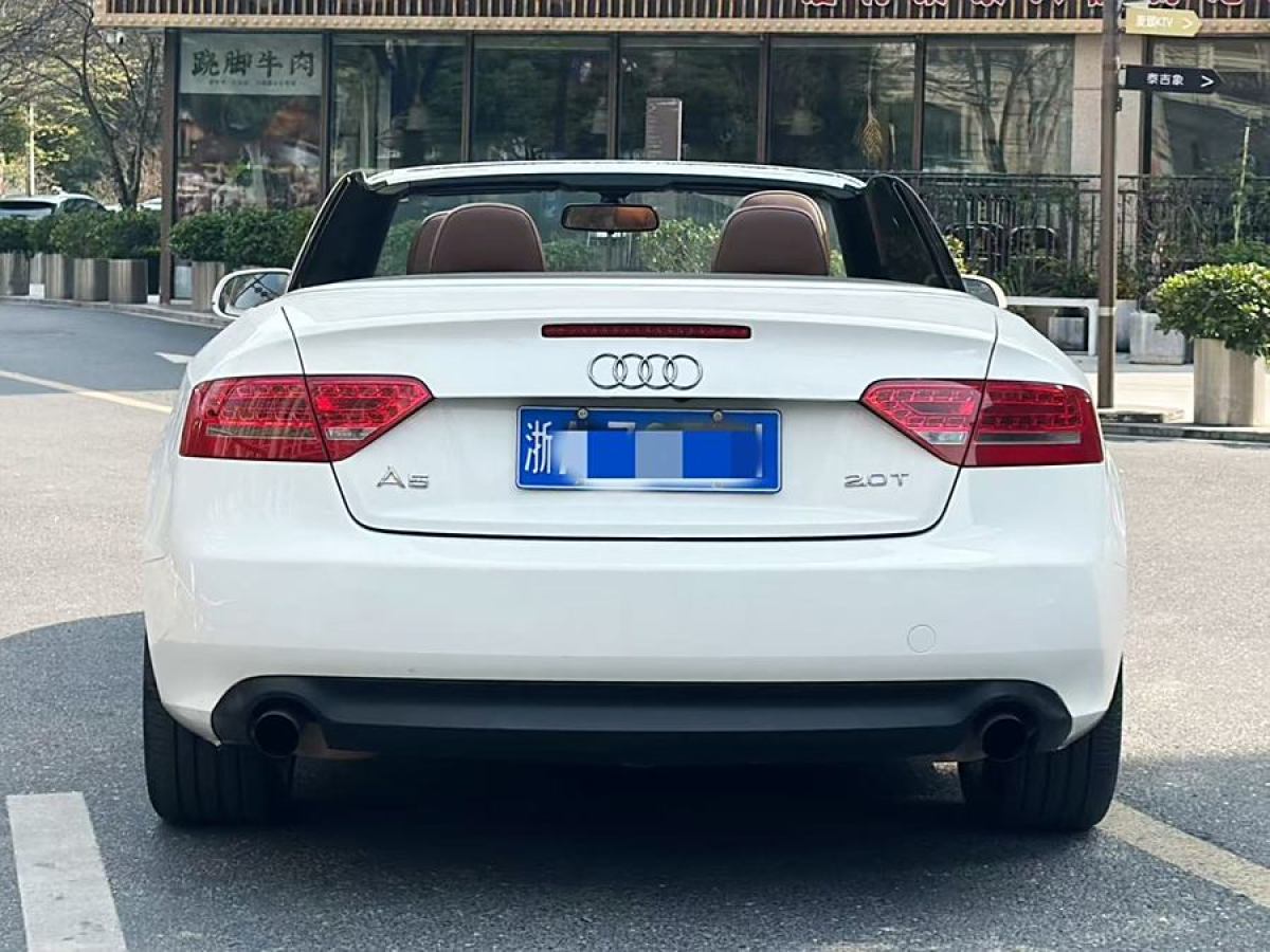 2011年8月奧迪 奧迪A5  2010款 2.0TFSI Cabriolet