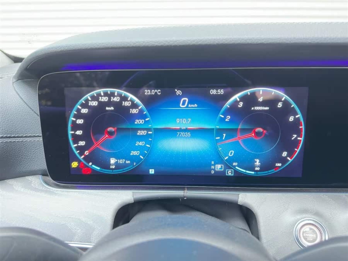奔馳 奔馳E級  2021款 改款 E 300 L 時尚型圖片