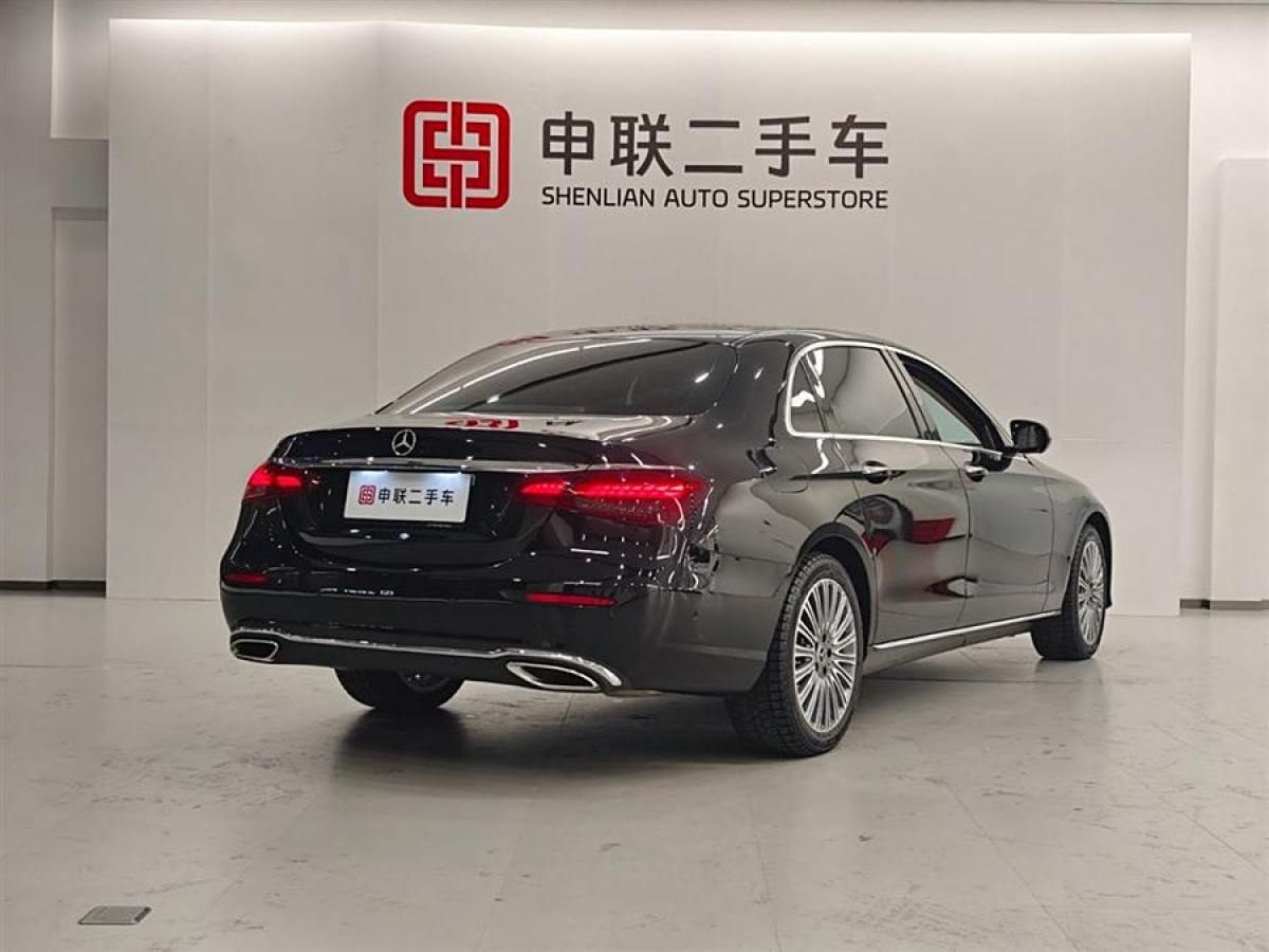 奔馳 奔馳E級  2022款 改款 E 300 L 尊貴型圖片