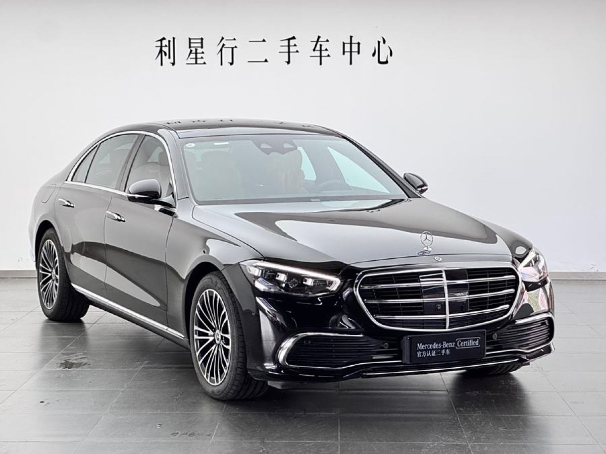 奔馳 奔馳S級新能源  2023款 改款 S 450 e L 插電式混合動力轎車圖片