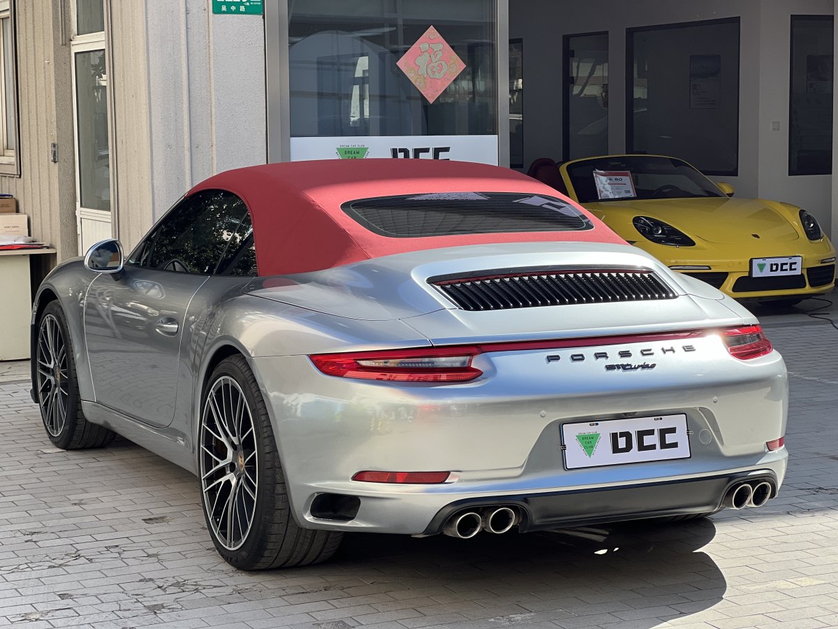 2019年6月保時捷 911  2016款 Carrera Cabriolet 3.0T