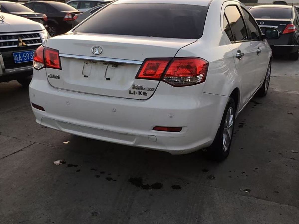 長(zhǎng)城 C30  2013款 1.5L 手動(dòng)豪華型圖片