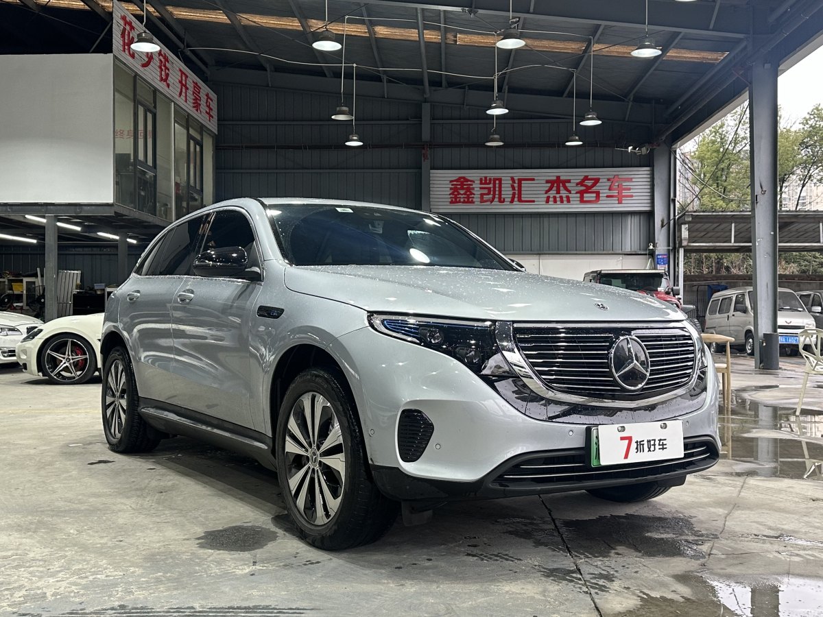 2022年4月奔馳 奔馳EQC  2022款 改款 EQC 350 4MATIC