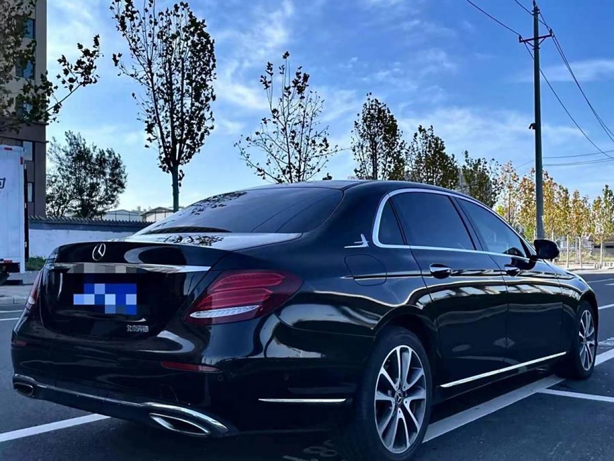 奔馳 奔馳E級(jí)  2019款 改款 E 300 L 豪華型圖片