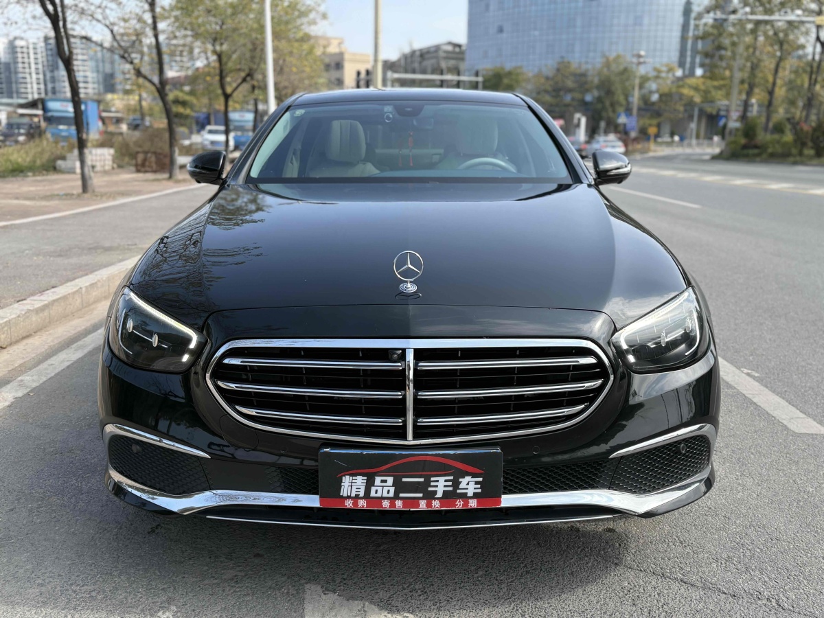 奔馳 奔馳E級(jí)  2021款 改款 E 300 L 豪華型圖片