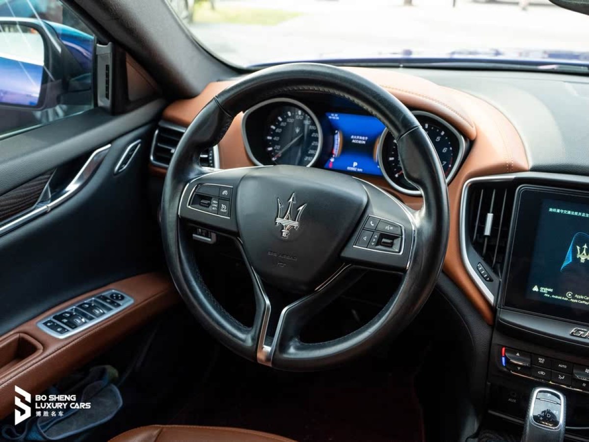 瑪莎拉蒂 Ghibli  2019款 3.0T 350Hp 標(biāo)準(zhǔn)版 國VI圖片