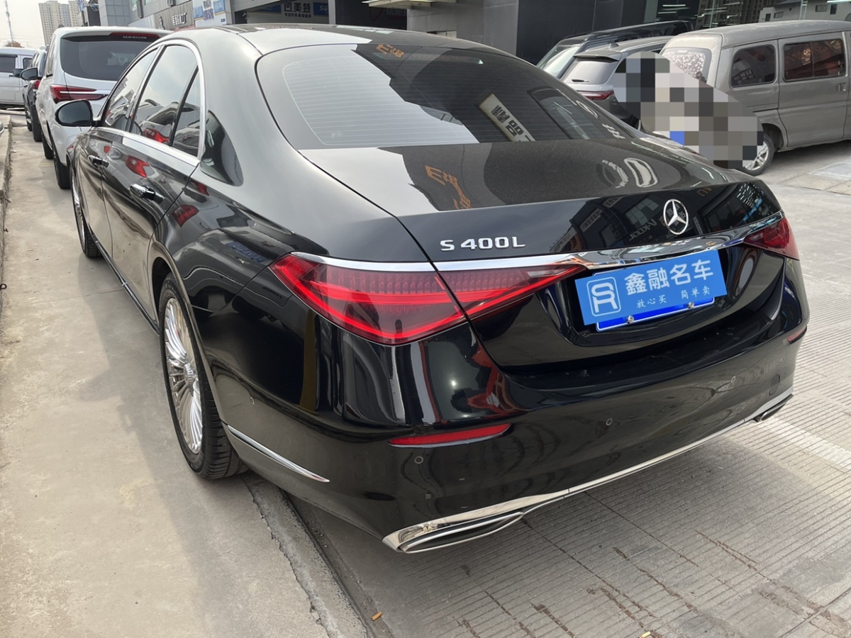 奔馳 奔馳S級  2021款 S 400 L 商務(wù)型圖片