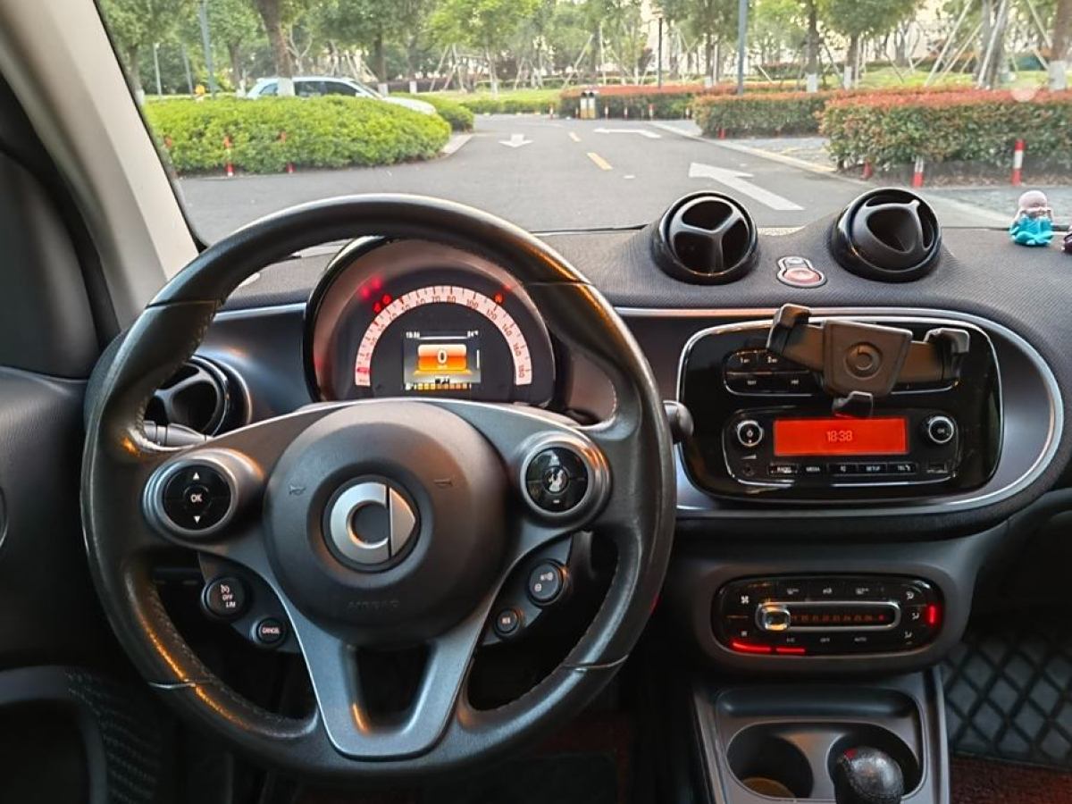 2018年4月smart fortwo  2015款 1.0L 52千瓦硬頂激情版