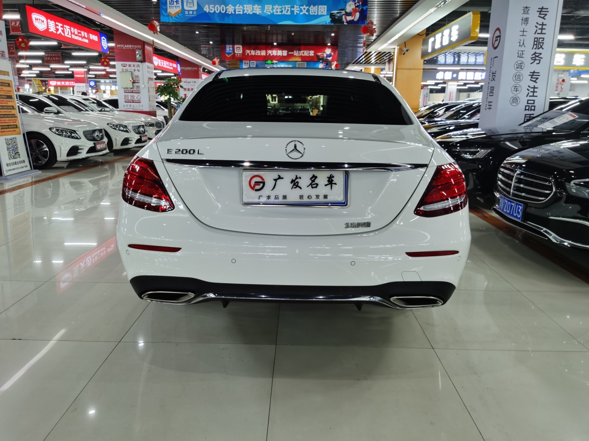 奔驰 奔驰E级  2019款 E 200 L 运动型图片