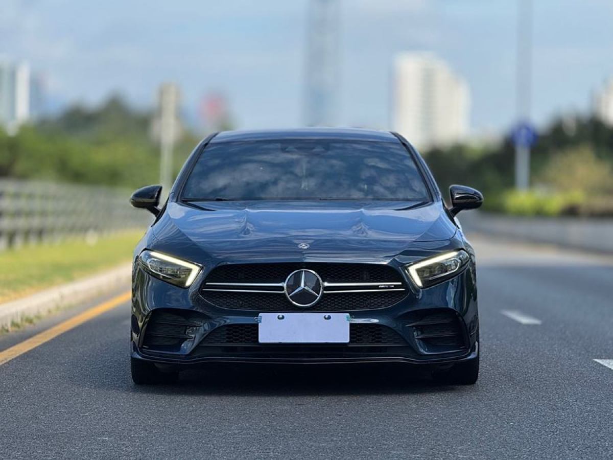 奔馳 奔馳A級AMG  2020款 改款 AMG A 35 4MATIC 先型特別版圖片