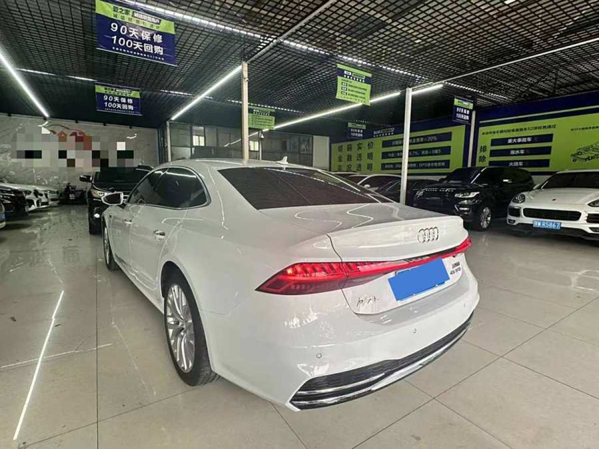 奧迪 奧迪A7L  2022款 45 TFSI quattro S-line 風(fēng)騎士圖片