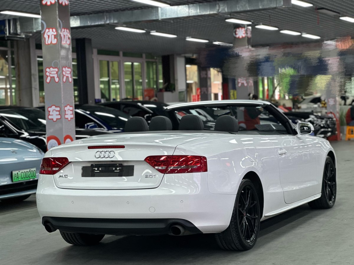 2011年8月奧迪 奧迪A5  2010款 2.0TFSI Cabriolet