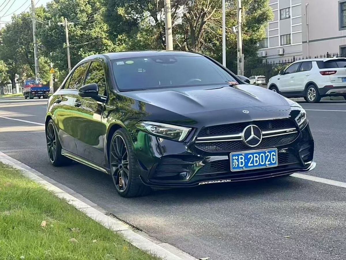 奔馳 奔馳A級AMG  2020款 AMG A 35 4MATIC圖片