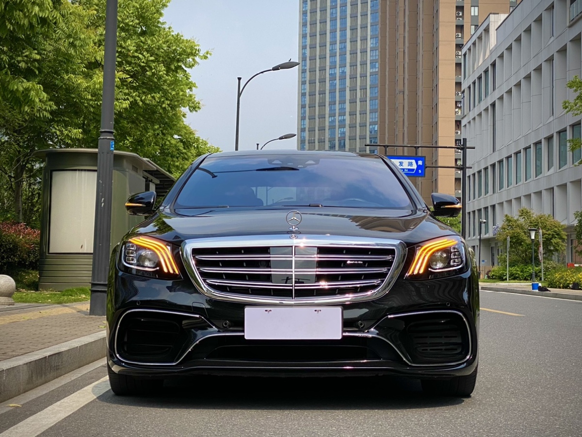 奔馳 奔馳s級amg 2018款 amg s 63 l 4matic 圖片