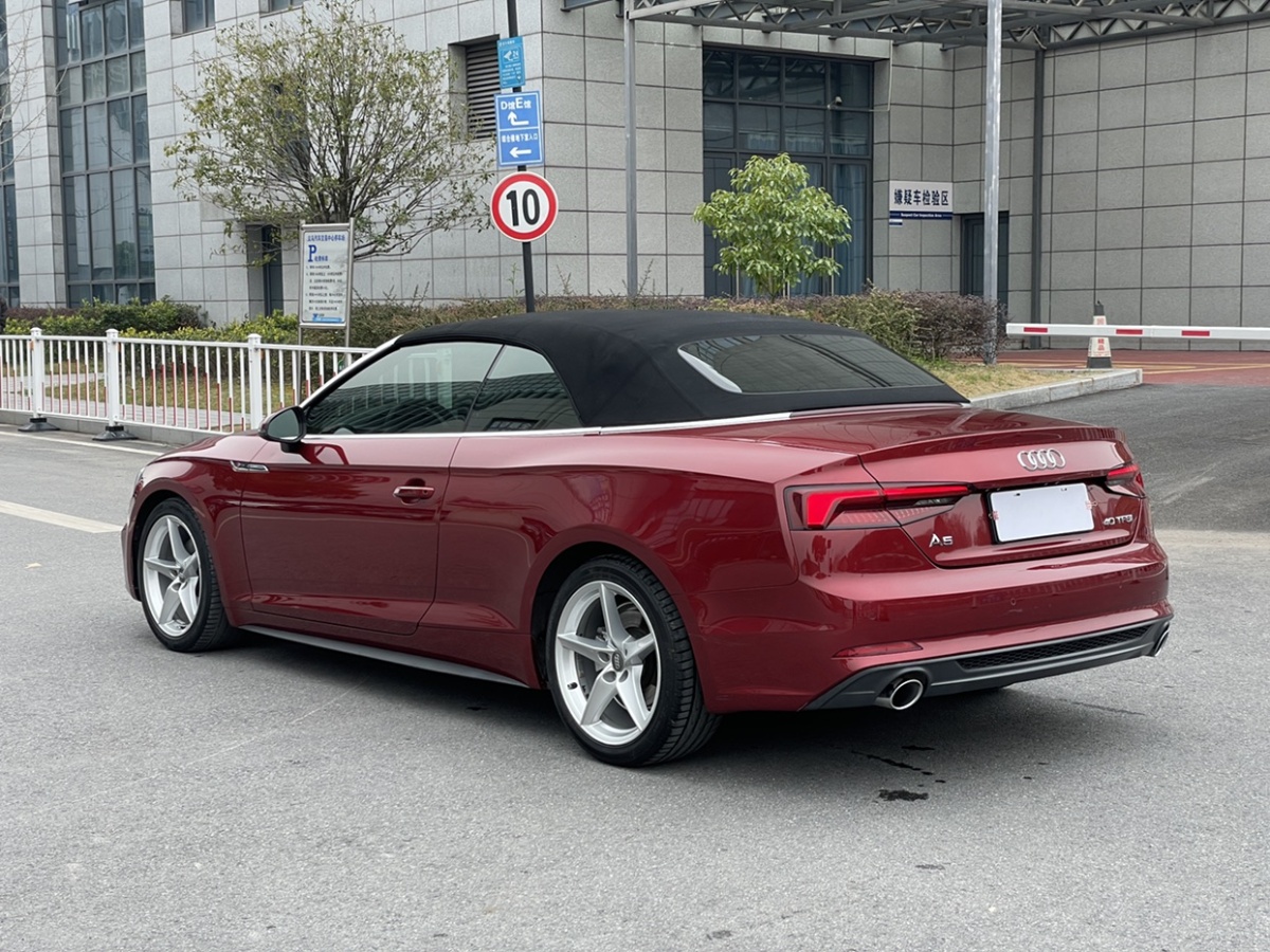 奧迪 奧迪A5  2019款 Cabriolet 40 TFSI 時(shí)尚型圖片