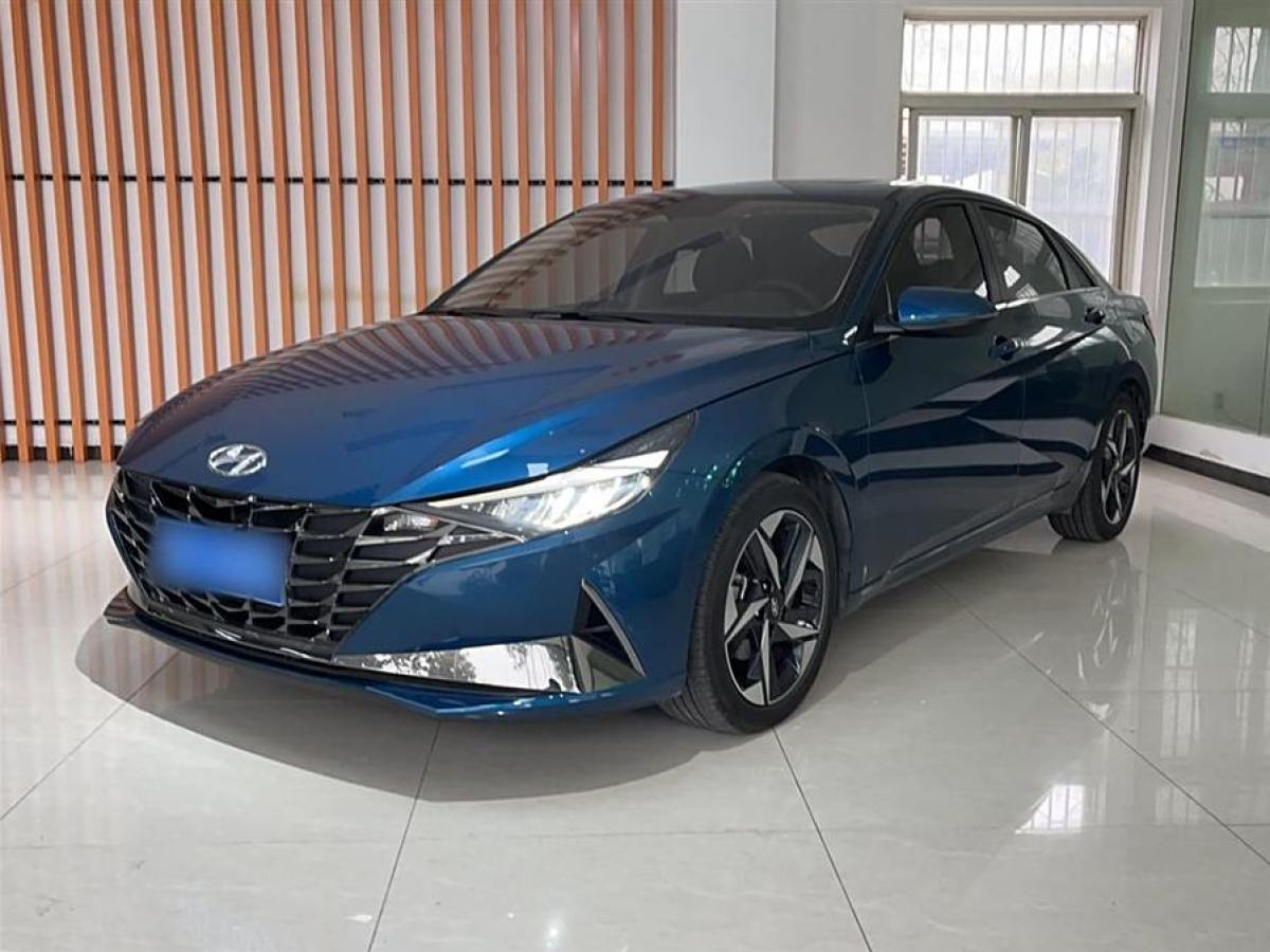 現(xiàn)代 伊蘭特  2022款 1.5L CVT LUX尊貴版圖片