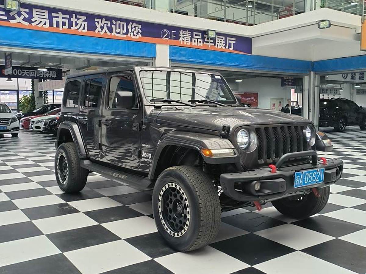 2021年3月Jeep 牧馬人  2021款 2.0T Rubicon 四門版