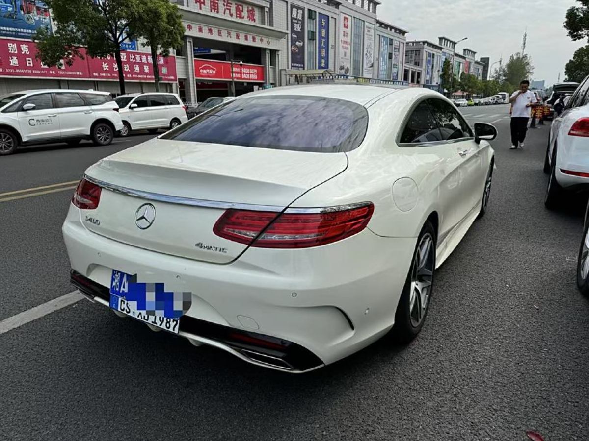 2018年4月奔馳 奔馳S級(jí)  2016款 S 400 4MATIC 轎跑版