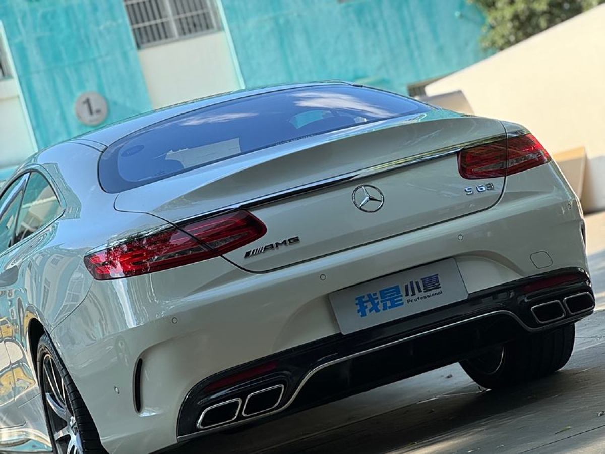 奔馳 奔馳S級(jí)AMG  2015款 AMG S 63 4MATIC Coupe圖片