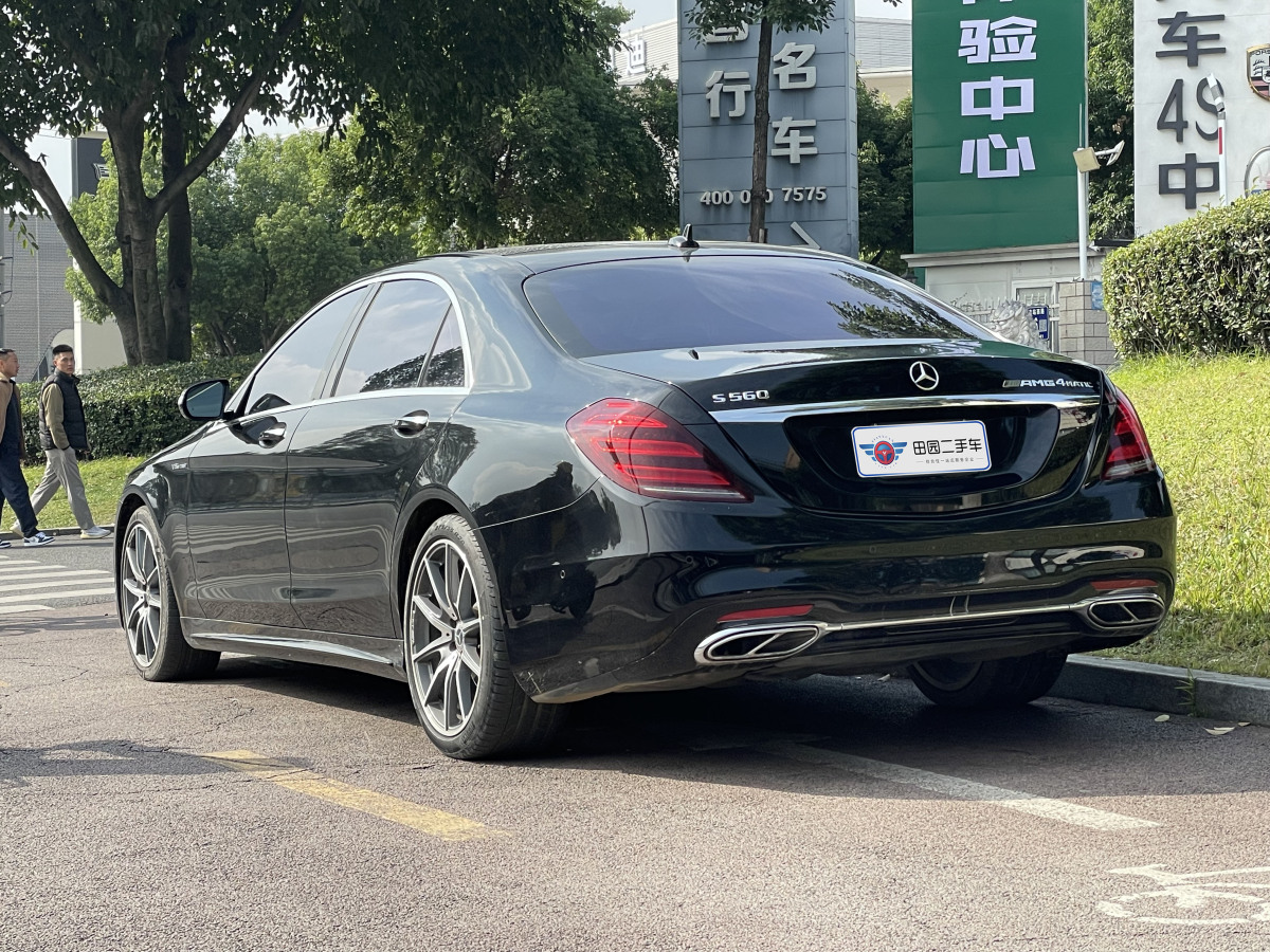 2018年5月奔馳 邁巴赫S級  2018款 S 560 4MATIC