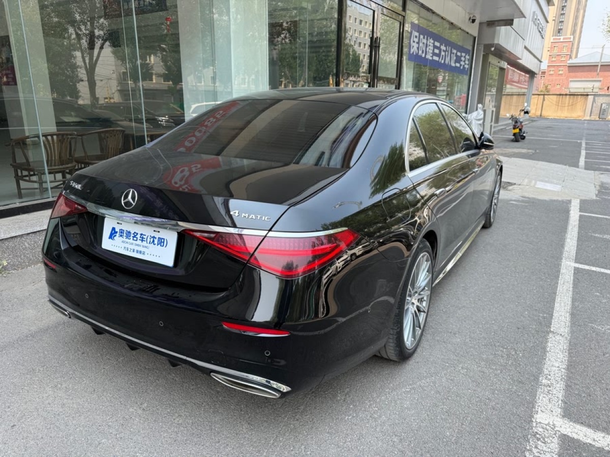 奔馳 奔馳S級  2021款 改款 S 450 L 4MATIC圖片