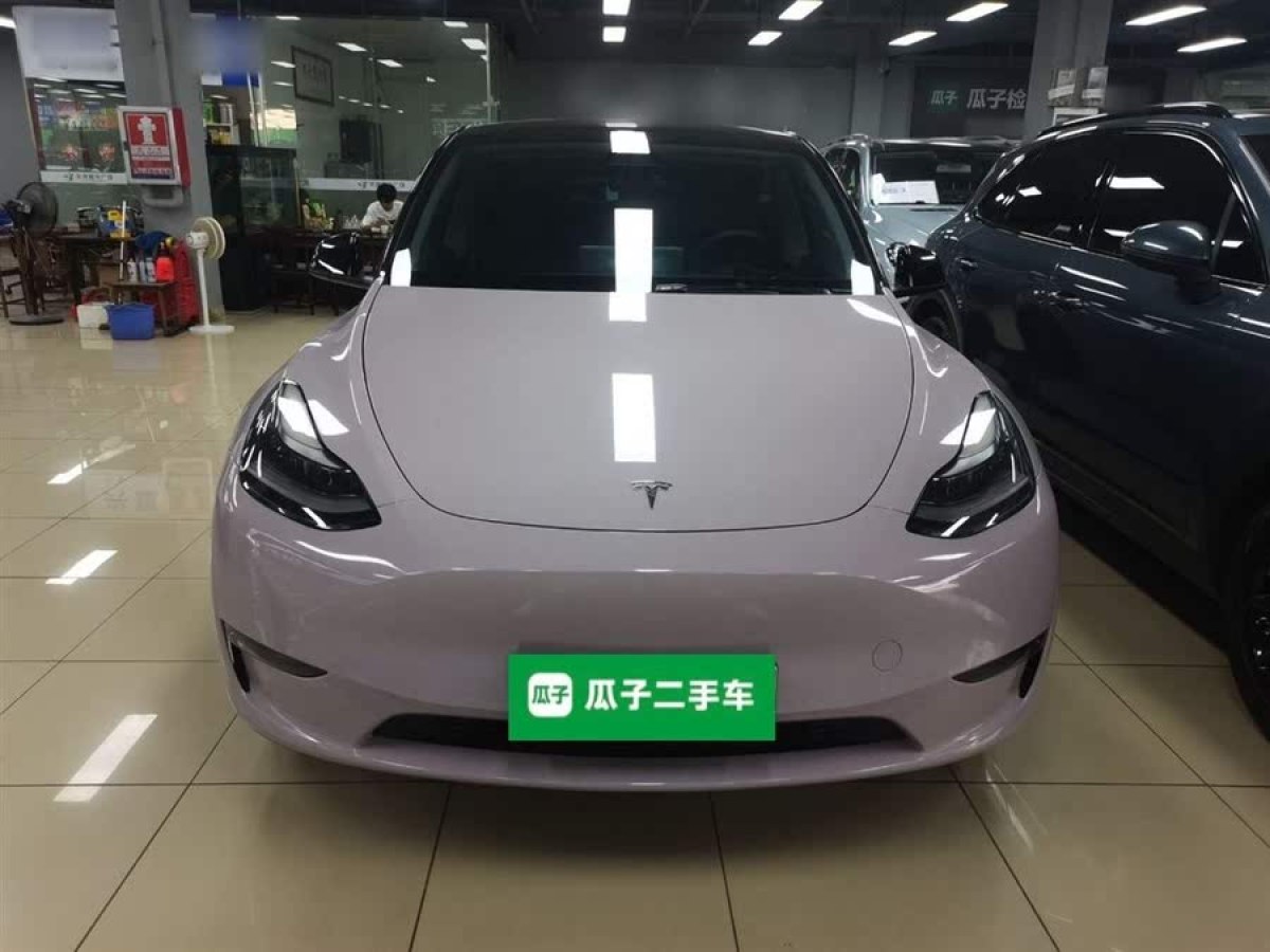 特斯拉 Model Y  2021款 標(biāo)準(zhǔn)續(xù)航后驅(qū)版圖片