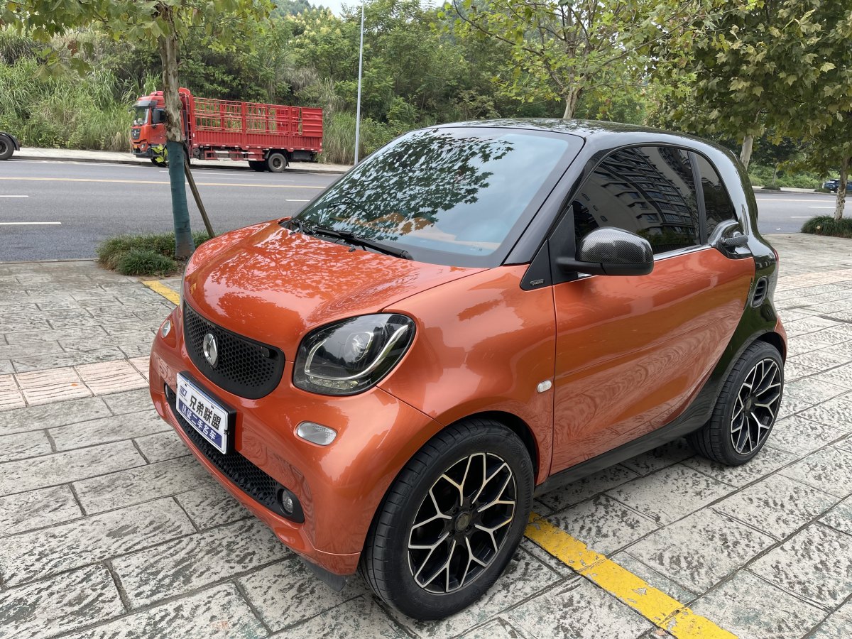 smart fortwo  2015款 1.0L 52千瓦硬頂激情版圖片