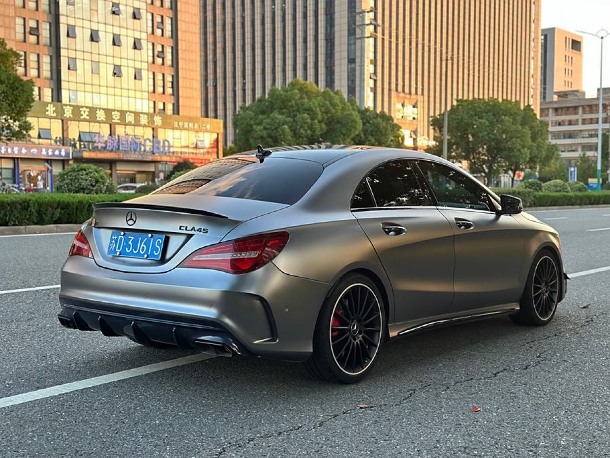 2018年6月奔馳 奔馳CLA級AMG  2017款 改款 AMG CLA 45 4MATIC