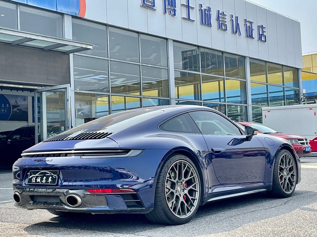 2021年7月保時(shí)捷 911  2022款 Carrera S 3.0T