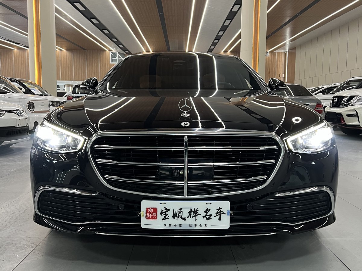 奔馳 奔馳S級(jí)  2023款 改款 S 400 L 豪華型圖片