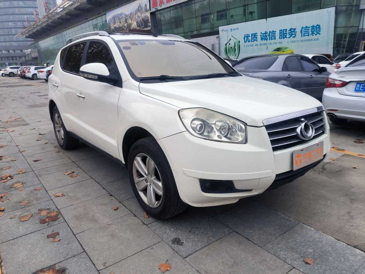 吉利 吉利GX7  2012款 1.8L 手動精英型圖片