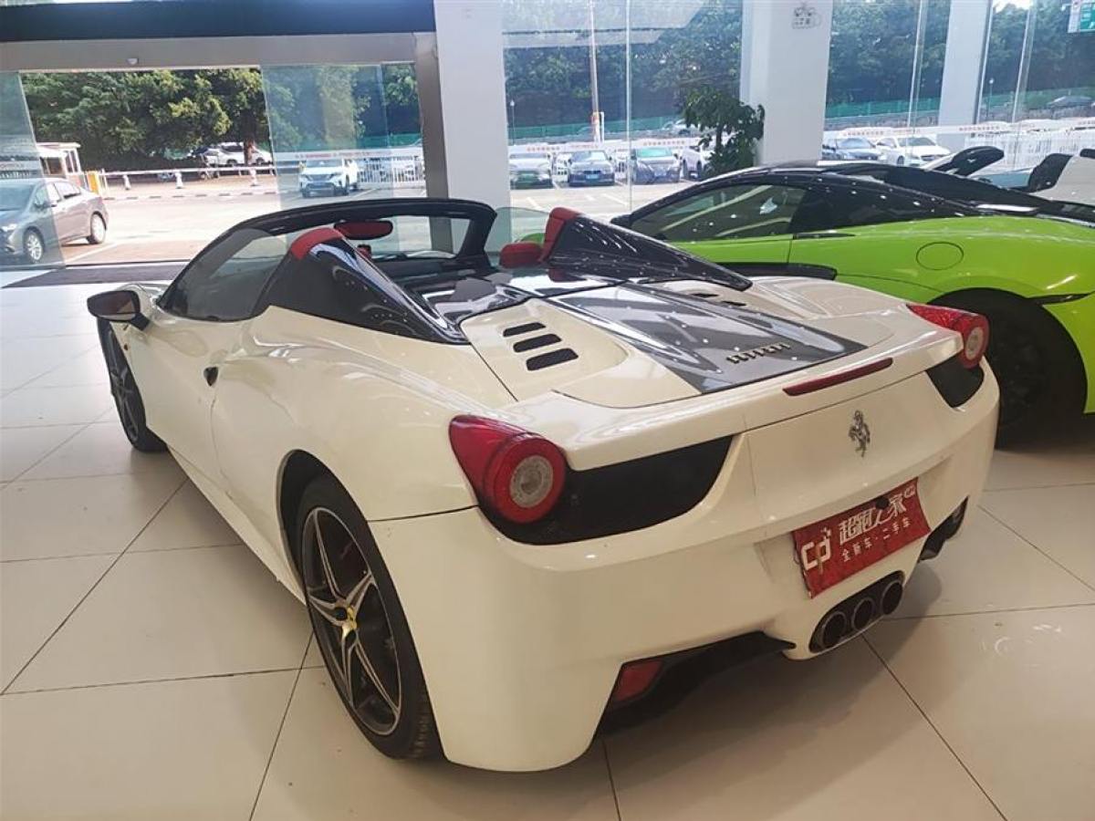 法拉利 458  2013款 4.5L Spider圖片