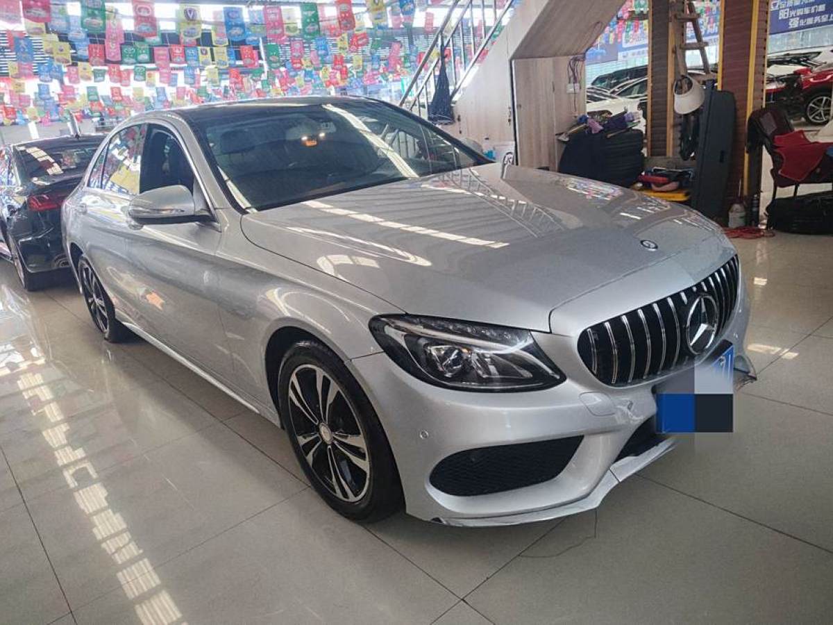 奔驰 奔驰C级  2015款 改款 C 200 L 运动型图片